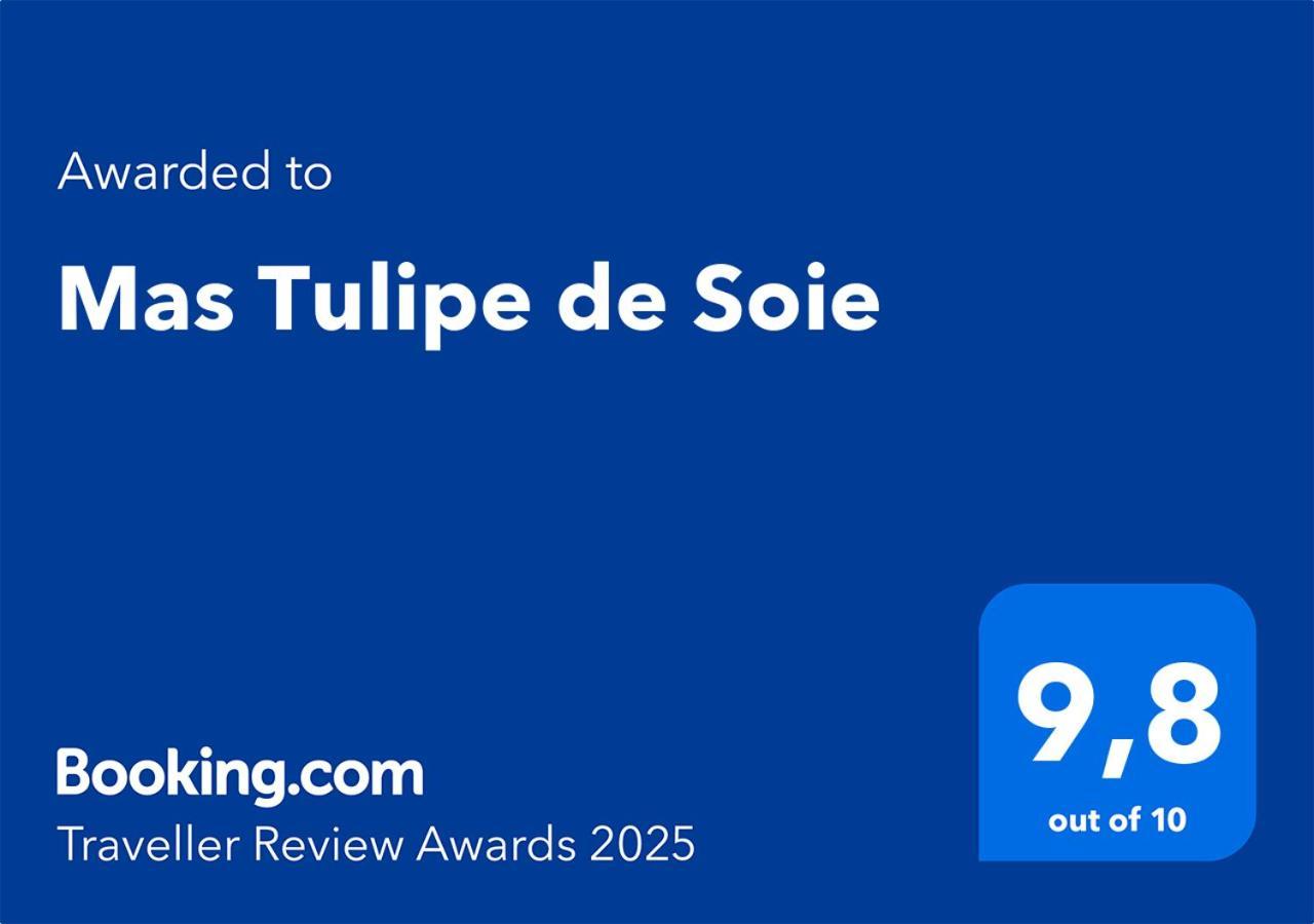 Mas Tulipe de Soie Bevons Exterior foto