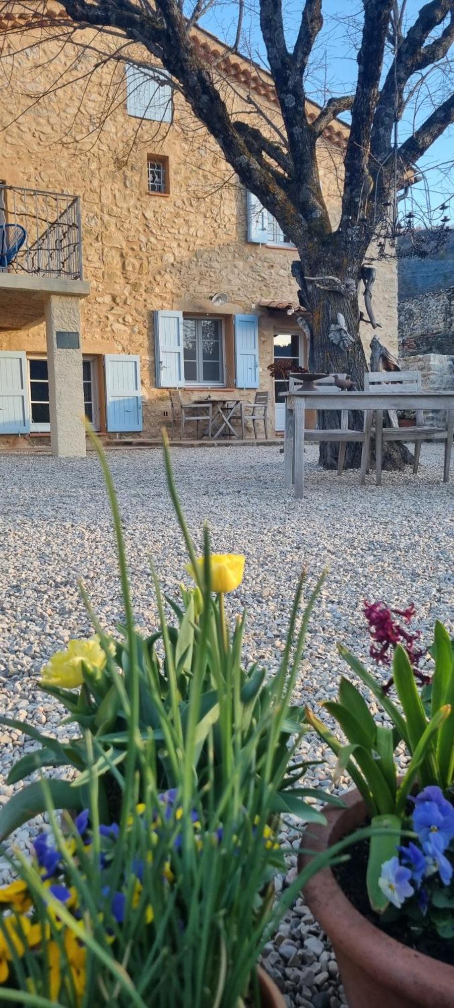 Mas Tulipe de Soie Bevons Exterior foto
